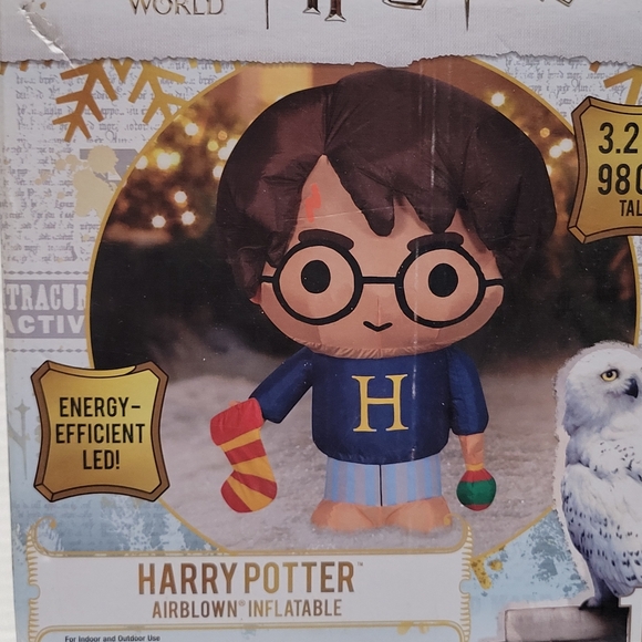 Gemmy Harry Potter Airblown Inflatible Energy Efficient 3.2 Ft Tall NIB - Picture 1 of 10